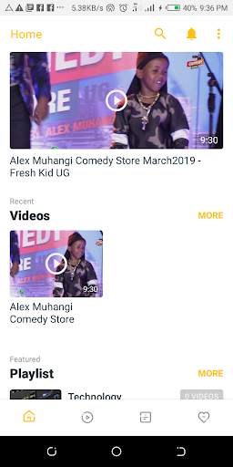 Alex Muhangi Comedy Store App screenshot 1