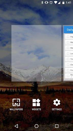 Blank Launcher Screen Widget screenshot 2