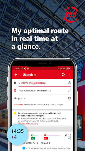 VBB Bus & Bahn: tickets&times screenshot 1
