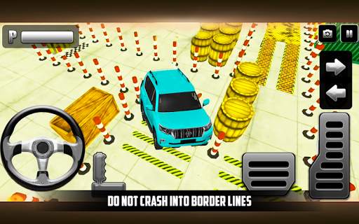 Prado Car Parking 3D Classic Prado Car Games screenshot 1