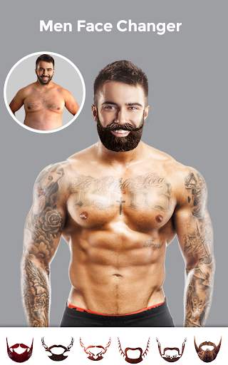 Men Body Styles SixPack tattoo screenshot 4