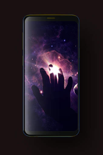 Space : Galaxy Planet Wallpaper HD 4K GIF screenshot 2