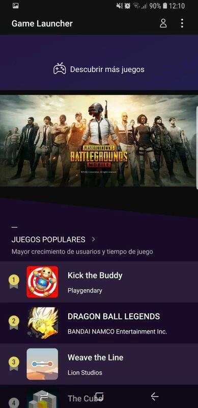 Samsung Game Launcher screenshot 5