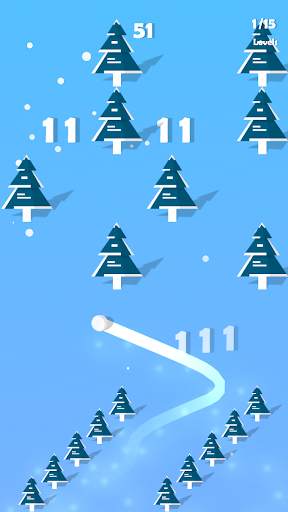 Dancing Snow - Musical Casual Ball Game screenshot 2