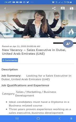 Jobs in Dubai and Canada скриншот 4