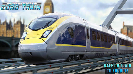 Drive Fastest Euro Train screenshot 2