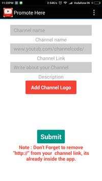 YouTube Promoter screenshot 2