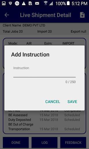 InSynergy Go Live – Logistics screenshot 6