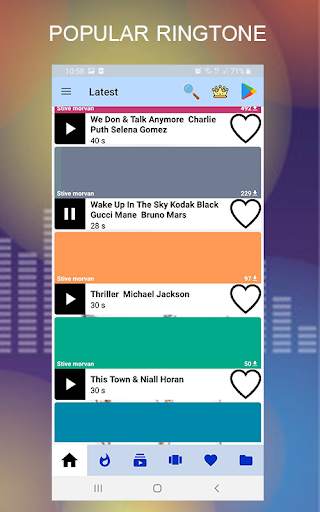 🔔POP Ringtones 2020 free music ringtones android screenshot 2