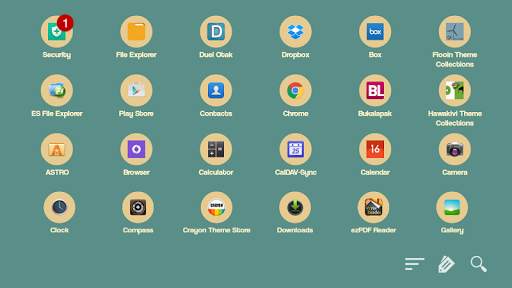 Probiotic theme Total Launcher screenshot 6
