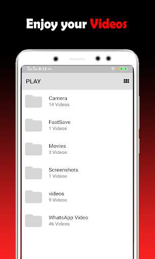 Mp4 Player - Play screenshot 1