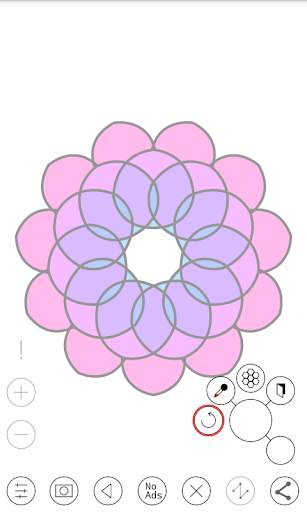 Line Art - Circular Vector Drawing App screenshot 4