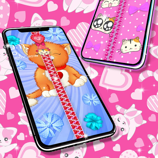 Kitty lock screen screenshot 5