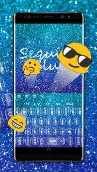Blue Sequins Keyboard screenshot 3