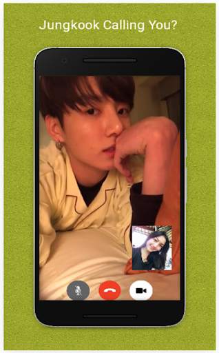 Jungkook BTS Call: Fake Video Call screenshot 2