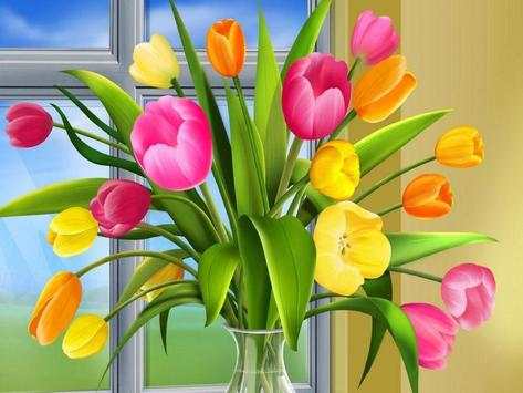 3D Flower Backround Wallpapers screenshot 4