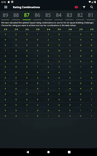 FUTBIN 24 Database & Draft screenshot 10
