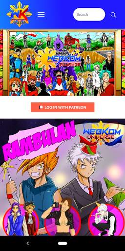 WebKom Pinoy Komiks screenshot 1