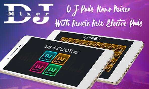 DJ Pads Name Mixer With Music Mix Electro Pads screenshot 2