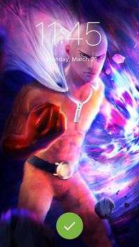 One Punch Man Art Lock Screen screenshot 1