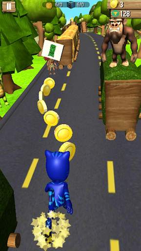 PJ's Heroes Runner - Masks Subway Adventure screenshot 3