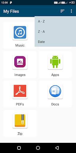 My Files screenshot 2