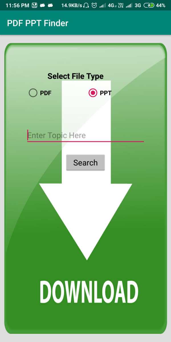 PDF PPT Finder - Download PPT PDF Advance Search screenshot 3