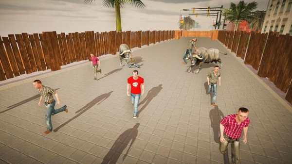 Angry Bull Fighting Game 2018 screenshot 1