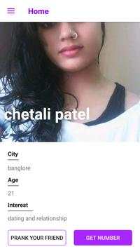 Real girls mobile number for whatsapp prank screenshot 9