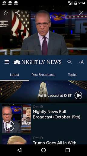 NBC Nightly News screenshot 2