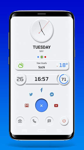 WhiteShadow Theme for Total Launcher screenshot 2