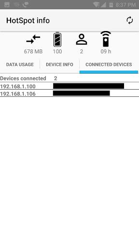HotSpot info for Jio screenshot 3