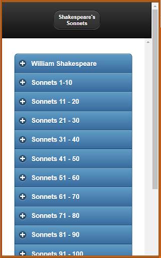 Shakespeare's Sonnets & Analysis 1 تصوير الشاشة