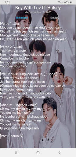 BTS Offline Song Lyrics screenshot 4