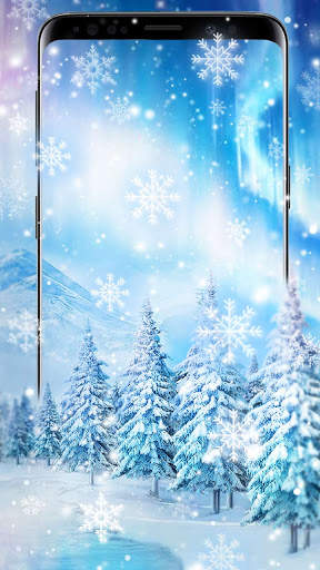 Snow live wallpapers screenshot 1