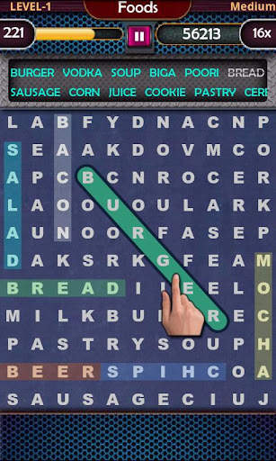 Word Swipe : Word Search screenshot 1