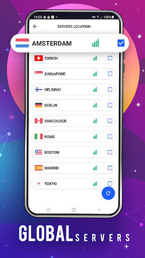Free VPN Mars VPN: Fast Secure VPN Proxy screenshot 5