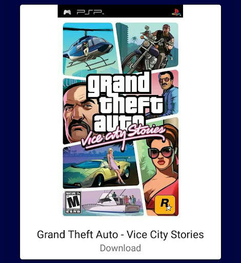 PSP Games Download screenshot 4