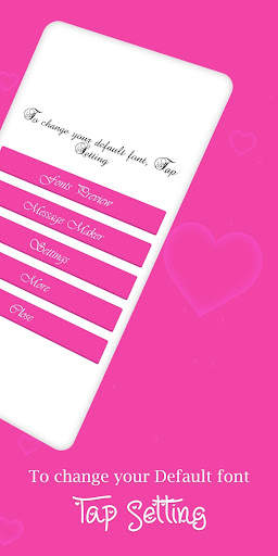 Free Love Fonts 2 تصوير الشاشة