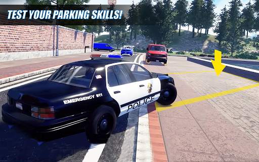 Advance Police Car Parking Game: 3D Car Simulator screenshot 5