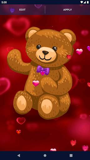 Teddy Bear Live Wallpaper screenshot 5