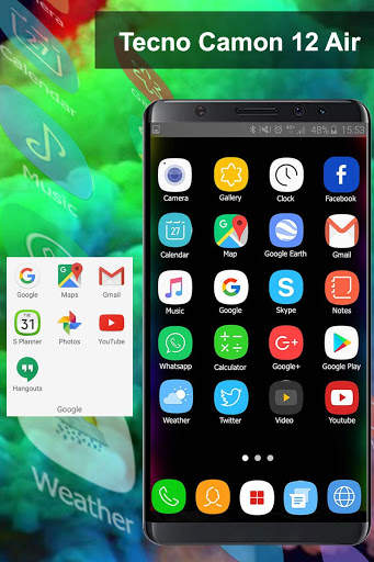 launcher Theme For Tecno Camon 12 Air screenshot 5