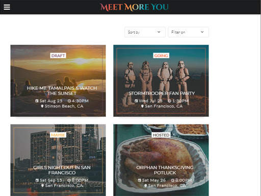 Meet More You - Socials screenshot 17
