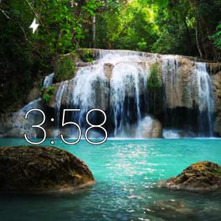 Waterfall Wallpaper Smartwatch Wear OS Watch Faces screenshot 8