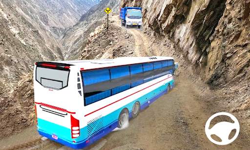 Real Bus Driving Simulator Game For Offroad Driver screenshot 1