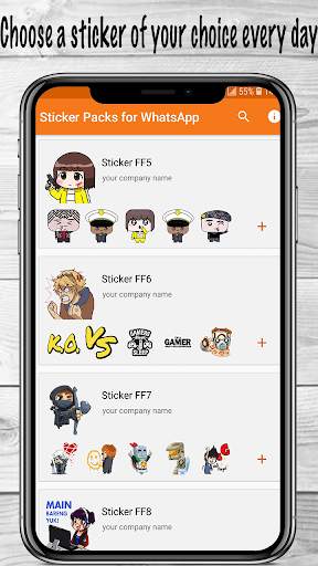 Sticker Pack FF For WhatsApp screenshot 3