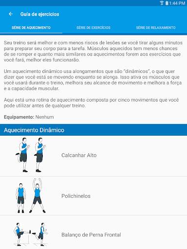 Treinos de Corpo Inteiro screenshot 8