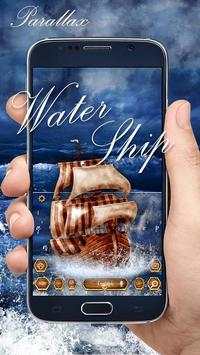 Water Ship Parallax Keyboard Theme screenshot 2