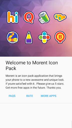 Morent - Icon Pack screenshot 4