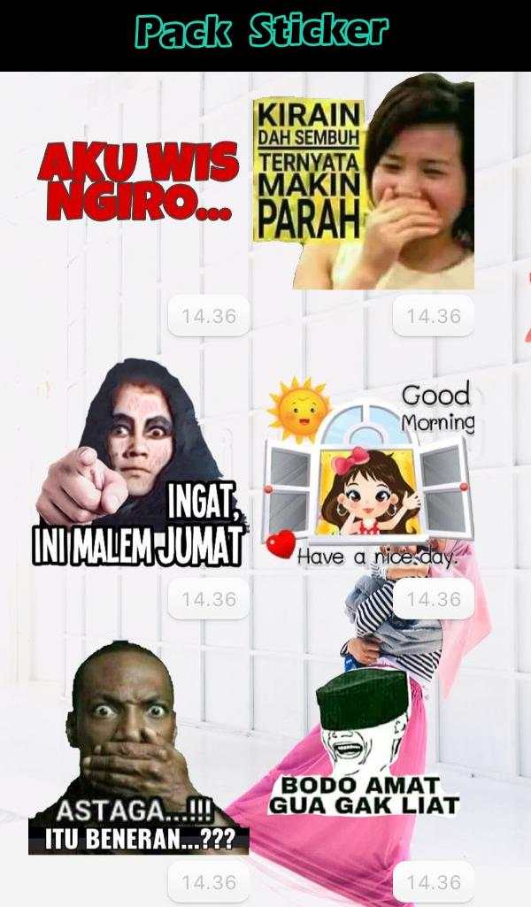 Perang Sticker - WaStickersApp screenshot 1